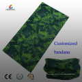 Lingshang 100% poliéster multifuncional personalizada crânio bandana pescoço tubo